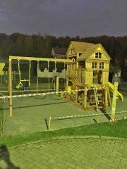 Деревянная площадка для детей во двор